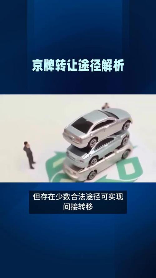 北京个人京牌转让出售